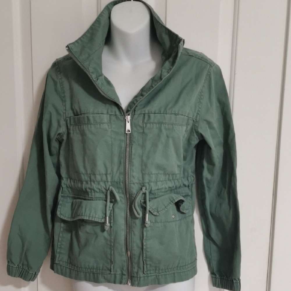 *3 for *$40 item Green Zip-Up Jacket